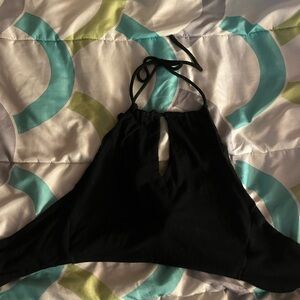 White Fox Boutique Black Crop Top